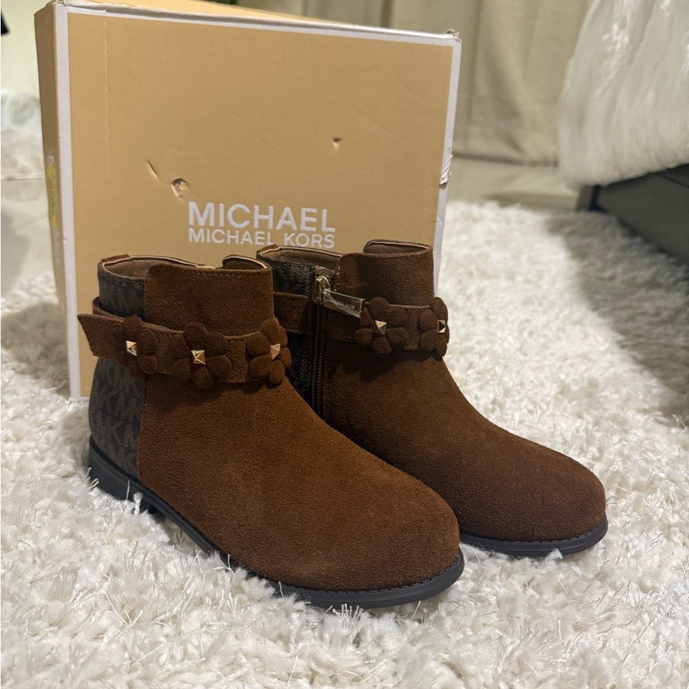 Michael Kors Kids Chocolate Brown Boots